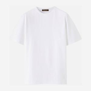 로로피아나 크루넥 코튼 반팔 티셔츠 FAO3271 1005