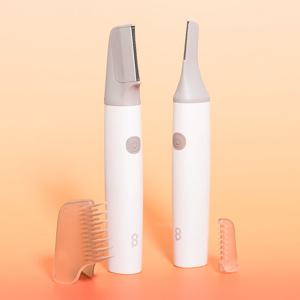 오아 제로터치 전동 바디트리머 눈썹 정리기 제모기 눈썹칼 트리머 브라질리언 왁싱 여성 남성 면도기