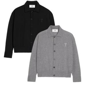 아미 셔츠 가디건 하트로고 UKC042 - 24SS