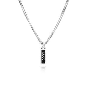 구찌 목걸이 YBB678714003 태그 에나멜 여성목걸이