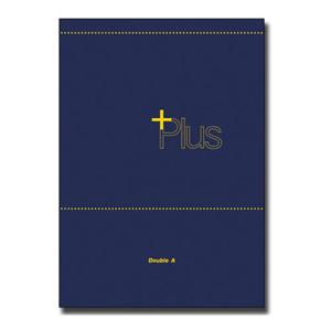 더블에이)플러스 절취 노트패드(A4/네이비)