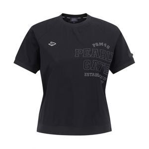 [파리게이츠] 여성 스트링 타공 반팔 티셔츠 521E2TR412_BK