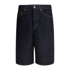 스투시 데님 다크 워시 클래식 핏 쇼츠 112296T 0737 RISED IND