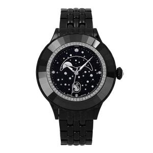 스와로브스키 5677497 옥테아 문 블랙 여성메탈시계