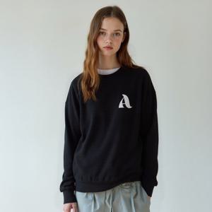 아가타 A 오버핏 포켓 맨투맨 AGT127-144