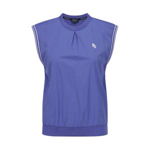 [파리게이츠] 여성 백로고 배색 라인 슬리브리스 탑 521E2TR409_VO