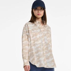 [에이글]시그니처 패턴 셔츠 AIS25WSHI005