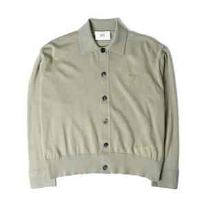 아미 카라 가디건 그린 UKC042 KN0039 366