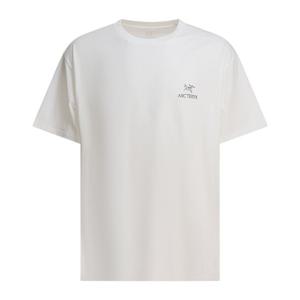 아크테릭스 화이트 크루넥 반팔 티셔츠 X000009535 KRAGG SLCTN