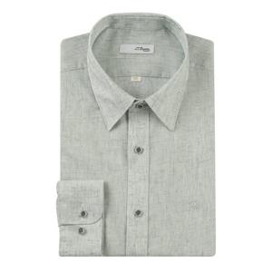 [에스티듀퐁(셔츠)]시원한여름용린넨믹스셔츠SE5SM11LS128SGE