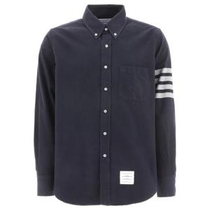 Thom Browne 플란넬 4 바 스트레이트 핏 셔츠 MWL272A05245 415 TP934667830