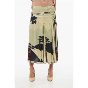 디스퀘어드2 롱 스커트 S75MA0837 S54874 003S Green