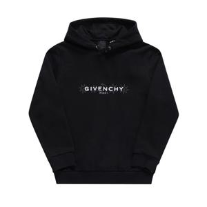 지방시 H30699 09B 아키타이프 로고 키즈후드티