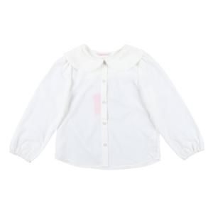 로엠걸즈리본브로치 레이스 블라우스 RGBW2581P