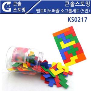 펜토미노퍼즐 소그룹세트 5인 KS0217 (GG) 문구용품 사무용품 학습준비물 체육용품 보드게임
