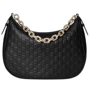 구찌 GG 엠블럼 라지 숄더백 820453 AAFDV1000 Black