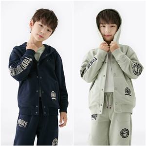 [타미힐피거칠드런TD] 바시트 그래픽 후드 재킷 (T42F6KKJ400BT1)