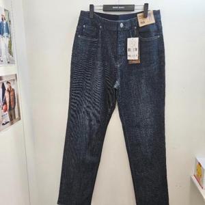 뱅뱅 BANG BANG H 뱅뱅 남성 가을 밑위가 긴 하이라이즈 이지 슬림핏 스판 청바지 NQL690