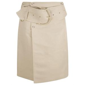 버버리 미디 스커트 8087482 A1450 Neutrals