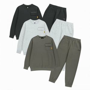 (건대 스타시티점) 내셔널지오그래픽키즈 (K254UPB010) 기모 맨투맨 트레이닝 상하 세트