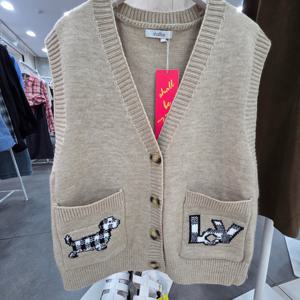 [레코브]포켓자카드니트베스트  SB31EXKV510X