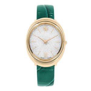 스와로브스키 5717536 크리스탈 여성가죽시계