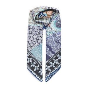 페라가모 팔라초 프린트 실크 스카프 310220789936 001