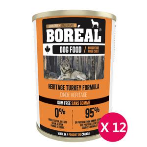 보레알 칠면조 369g x12개  프리미엄 강아지 주식캔