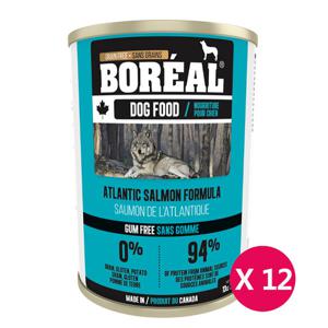 보레알 연어 369g x12개  프리미엄 강아지 주식캔