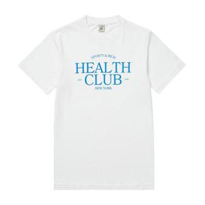 [스포티앤리치 SPORTY&RICH] TS855WH 공용 반팔티