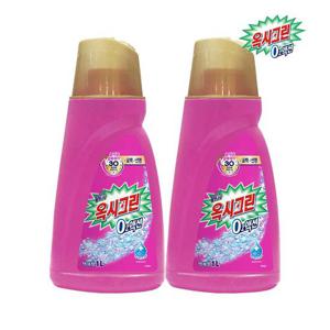 [옥시크린]옥시크린 오투액션 리퀴드 표백제 1L x2개