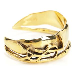 생로랑 메탈 오픈 커프 커브 팔찌 853086Y1500 7005