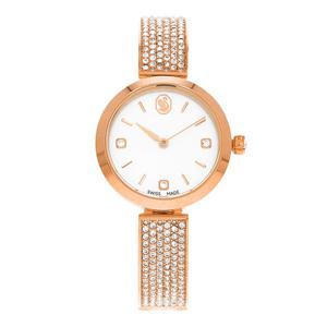 스와로브스키 5671202 Illumina 크리스탈 팔찌형 뱅글 메탈시계