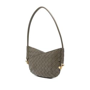 보테가베네타 여성 카키 지퍼 숄더백 796378 VCPP13230