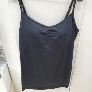 예스 DP01 예스/여성/끈런닝브라/기능성/스판/블랙 XXWRA038