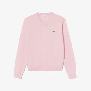 [라코스테공식] 여성 베이직 크루넥 가디건 AF133E-56G ADY