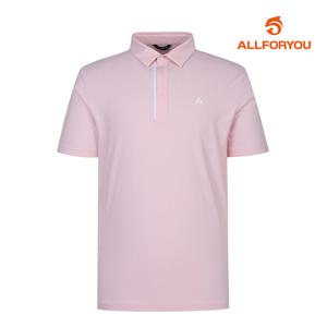 [올포유] 남성 배색 포인트 카라 반팔 티셔츠 AMTYM3271-403