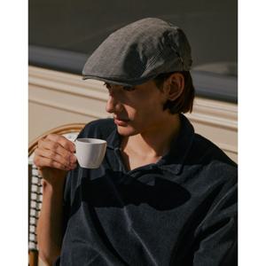 [인기신상] [DCHE6E757BK] 블랙 DD로고 린넨혼방 헌팅캡