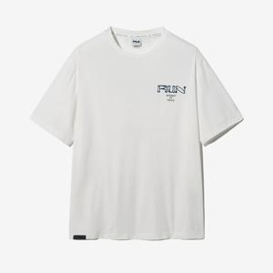 [FILA] 쿨링 PCM 프린트 소로나 오버핏 반팔티 (FS2RSH2212X_OWH)