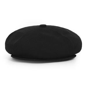 캉골 K3217HT BLACK 뱀부 호커 울 뉴스보이캡 팔각모자