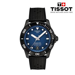 [티쏘][NEW] 씨스타 1000 파워매틱 80 40mm T120.807.37.041.00