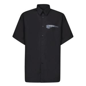 지방시 반팔 셔츠 BM611M15JT001 BLACK DOM