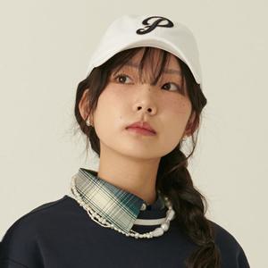 [먼싱웨어][30%OFF]여성 로고 볼캡 화이트(MQ122PCP21)