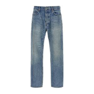 생로랑 믹 스톤워시드 코튼 데님 진 816412Y35AS 4415