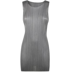 플리츠플리즈 숏 원피스 PP56JT10712 GRAY DOM