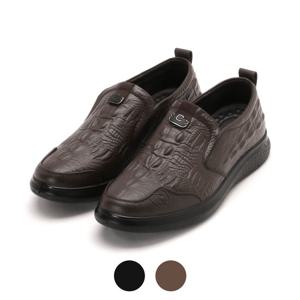 [파파브로]악어 텍스처 비건 레더 워커 WW-SE-HDH111