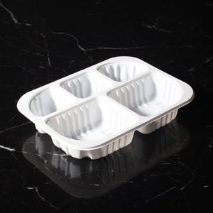 PP 실링용기 BF 19153-5A 화이트 200개 일회용 포장 배달용기 일회용플라스틱용기 PP실링용기 19153 19154