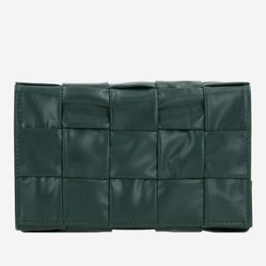 보테가베네타 맥시 인트레치아토 가죽 크로스바디 백 717587 VC