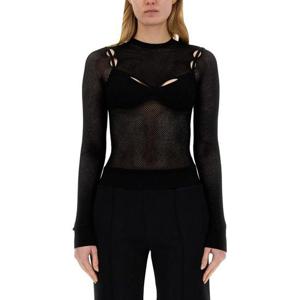 오프화이트 반팔 티셔츠 OWHT020 S24KNI0011010 BLACK