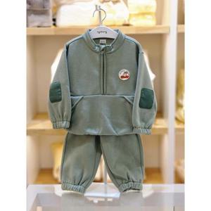 아가방 세이브존02 그린 기모아노락상하세트 02s733001